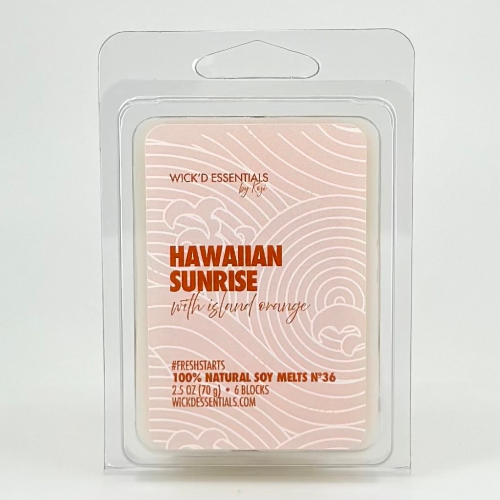 Hawaiian Sunrise -- 2.5 oz Melt