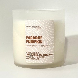 Paradise Pumpkin -- 8.5 oz Candle