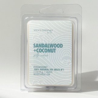 Sandalwood + Coconut -- 2.5 oz Melt